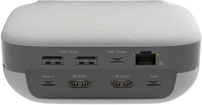 Изображение j5create JCDS337-N stacja dokujca Przewodowa USB 3.2 Gen 2 (3.1 Gen 2) Type-C Szary, Biay