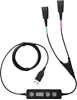 Изображение Jabra 265-09 audio kabelis USB2.0 2x QD Melns