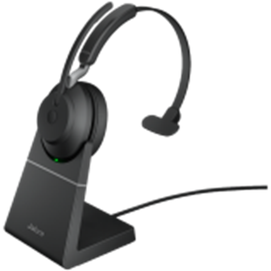 Picture of Jabra 26599-889-989 austiņas un brīvroku komplekts Bezvadu Birojs / zvanu centrs USB Type-A Bluetooth Melns