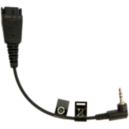 Изображение Jabra 8800-00-46 audio cable 0.15 m QD 2.5mm jack Black