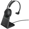 Picture of Jabra Evolve2 65 UC Mono Headset black BT USB-A + Charging Stand