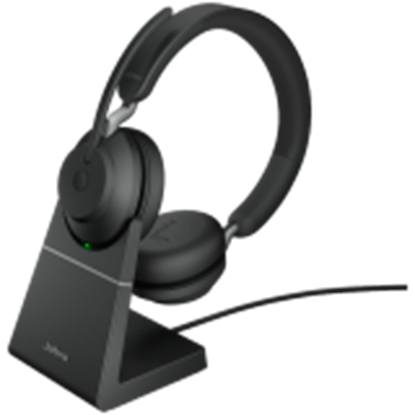 Picture of Jabra Evolve2 65 USB-C Black UC Chrg stand Stereo