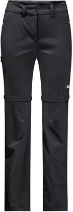 Изображение Jack Wolfskin Overland Zip Away Pants W 1506133-6000 Czarne 38