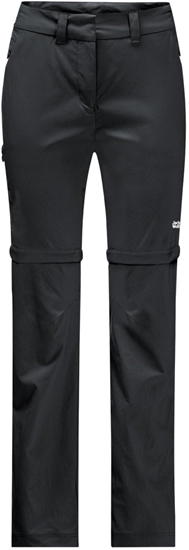 Изображение Jack Wolfskin Overland Zip Away Pants W 1506133-6000 Czarne 38