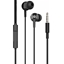Attēls no Jellico CT-22 Universal Capsule In-Ear Headset 3.5mm with Microphone and Remote 1.2m Cable Black