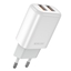 Picture of Jellico EU02 12W 2x USB 2.4A Plug Fast Adaptive Charger Universal for all Mobile Devices White