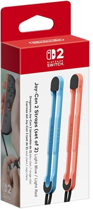 Attēls no Joy-Con 2 Strap Pair Jasnoniebieski/Jasnoczerwony (N2P104)