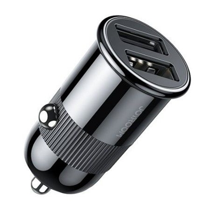 Attēls no Joyroom 3,1 A dual port smart car charger (C-A06) Black
