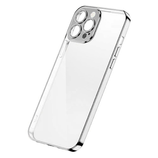 Picture of Joyroom Joyroom Chery Mirror Case Cover for iPhone 13 Pro Metallic Frame Silver (JR-BP908 silver)