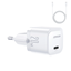 Attēls no Joyroom Joyroom JR-TCF02 USB-C PD 20W wall charger + USB-C cable - white