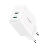 Picture of Joyroom Joyroom JR-TCF12 mains charger 2x USB-C 20W PD / QC 3.0 - white