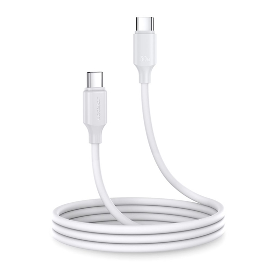 Picture of Joyroom cable USB-C - USB-C 480Mb | s 60W 1m white