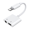 Изображение Joyroom Joyroom S-Y104 headphone adapter Lightning - Lightning / mini jack 3.5mm - white