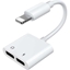 Picture of Joyroom Joyroom S-Y104 headphone Lightning / 2x Lightning adapter - white
