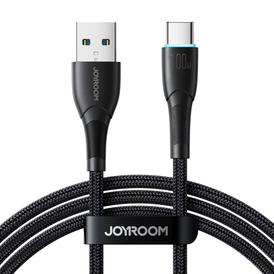 Picture of Joyroom Joyroom Starry series SA32-AC6 100W USB-A / USB-C cable 1m - black