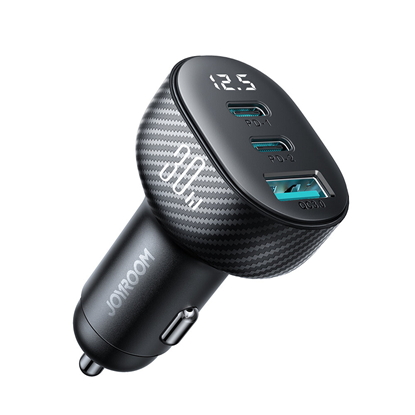 Attēls no Joyroom JR-CCD04 30W 2x USB-C USB-A car charger wi