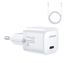 Attēls no Joyroom Mini USB C Charger 20W PD with USB C Cable - Lightning Joyroom JR-TCF02 White
