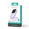 Picture of Joyroom Joyroom JR-PBC06 mini power bank with built-in USB-C / Lightning cables 30W 10000mAh - purple