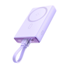 Picture of Joyroom Powerbank Joyroom JR-PBM01 magnetic 10000mAh 20W with stand + Lightning cable - USB-C - purple