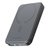 Picture of Joyroom Powerbank Joyroom JR-W020 Mini 5000mAh USB-A USB-C inductive 20W - black + USB-C / USB-C cable