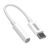 Изображение Joyroom SH-C1 headphone mini jack 3.5 mm (female) / USB-C (male) adapter - white