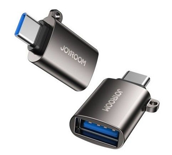 Picture of Joyroom USB 3.2 Gen 1 (Male) - USB Type C (Female) adapte Black