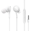 Picture of Joyroom Wired Earphones JR-EW02, Half in Ear (White)
