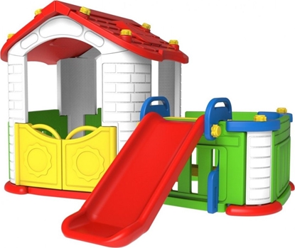 Изображение Joko Domek ogrodowy ze zjedalni i ogródkiem 3w1 dla dzieci