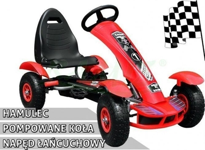 Изображение Joko Duy Gokart Pompowane Koa Czerwony