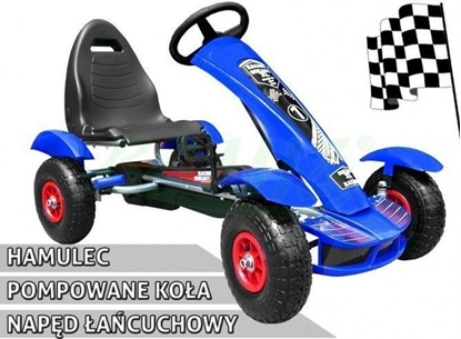 Изображение Joko Duy Gokart Pompowane Koa Niebieski