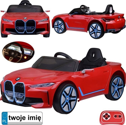 Picture of Jokomisiada Autko na akumulator elektryczne BMW i4 dla dziecka pilot PA0310 CZ