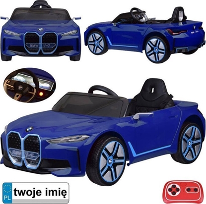 Picture of Jokomisiada Autko na akumulator elektryczne BMW i4 dla dziecka pilot PA0310 NI