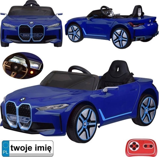Picture of Jokomisiada Autko na akumulator elektryczne BMW i4 dla dziecka pilot PA0310 NI