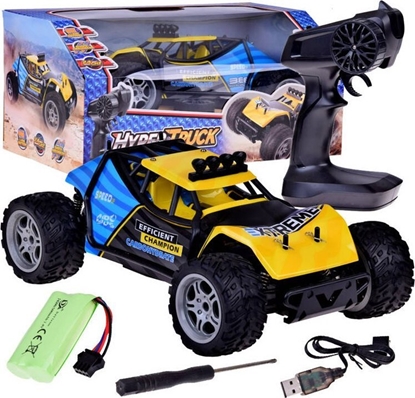 Picture of Jokomisiada Autko r/c Zestaw auto zdalnie sterowane HYPER TRUCK OFF-ROAD na pilota RC0641 ZO