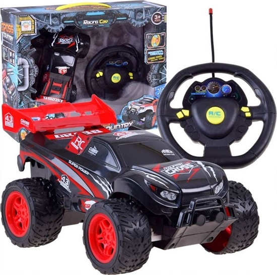 Picture of Jokomisiada Autko zdalnie sterowane + pilot kierownica RC0488