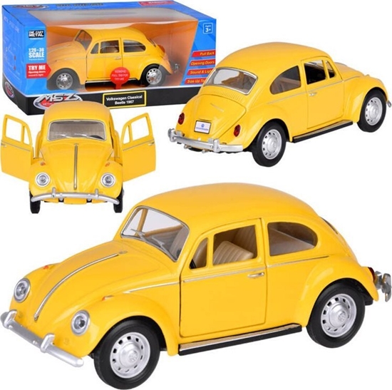 Picture of Jokomisiada Auto kolekcjonerskie Volkswagen Classical Beetle 1967 1:36 metalowe auto wiato dwik ZA5055