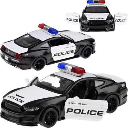 Picture of Jokomisiada Auto metalowe policja Ford Shelby GT350 skala 1:32 wiata koguty ZA4610