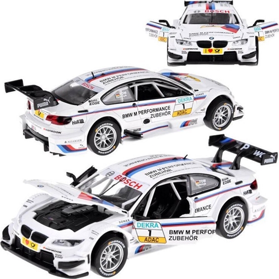 Picture of Jokomisiada Auto metalowe sportowy model BMW M3 DTM skala 1:32 dwiki wiata ZA4608