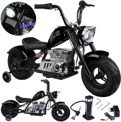 Изображение Jokomisiada Elektryczny Motor Chopper na akumulator dla dzieci max 80kg manetka PA0318