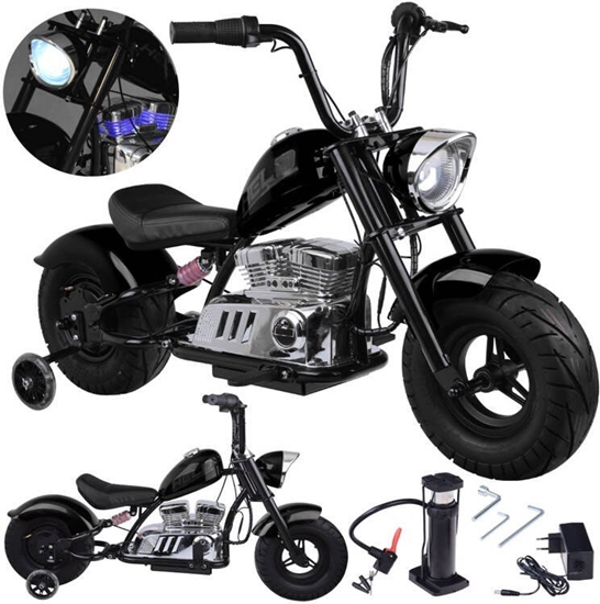 Изображение Jokomisiada Elektryczny Motor Chopper na akumulator dla dzieci max 80kg manetka PA0318