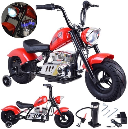 Изображение Jokomisiada Elektryczny Motor Chopper na akumulator dla dzieci max 80kg manetka PA0318