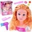 Picture of Jokomisiada Gowa do czesania 20 cm LALKA BLONDYNKA z akcesoriami fryzjerskimi ZA5837