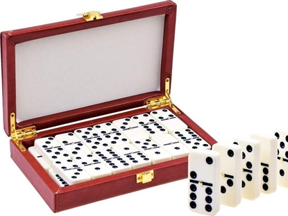Picture of Jokomisiada Gra logiczna DOMINO w eleganckie pudeko GR0335