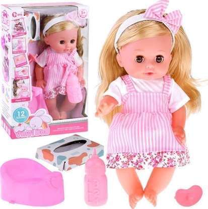 Picture of Jokomisiada Lalka Bobas dugie wosy nocnik smoczek mówi pacze sika ZA4646