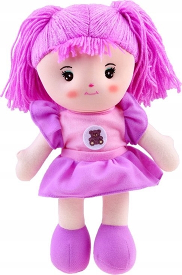 Picture of Jokomisiada Lalka szmaciana Zuzia 33cm lawendowa suknia ZA3853