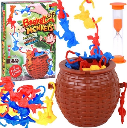 Picture of Jokomisiada Mapi sznur Gra zrcznociowa Mapki w koszyku Spadajce mapki GR0685