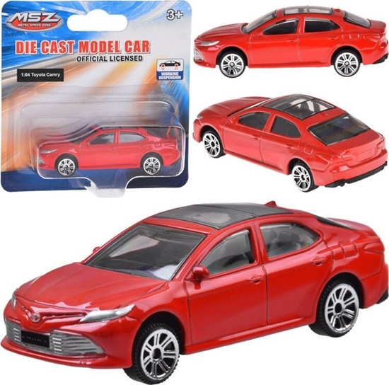 Изображение Jokomisiada Metalowe autko licencjonowane Toyota Camry 1:64 resorówka resorak ZA5059