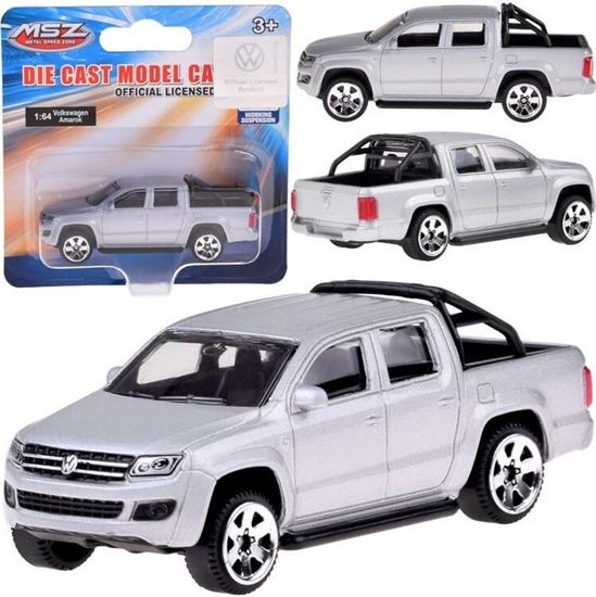 Изображение Jokomisiada Metalowe autko licencjonowane Volkswagen Amarok 1:64 resorówka ZA5060