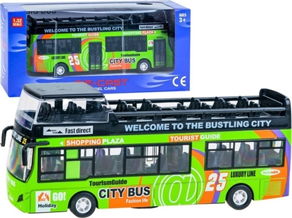 Picture of Jokomisiada Metalowy AUTOBUS pitrus otwierane drzwi ZA2094 ZI