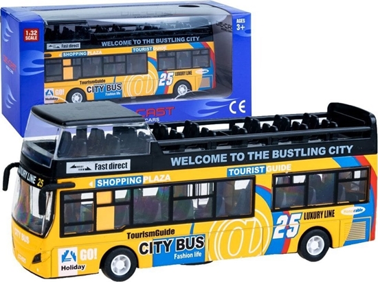 Picture of Jokomisiada Metalowy AUTOBUS pitrus otwierane drzwi ZA2094 ZO